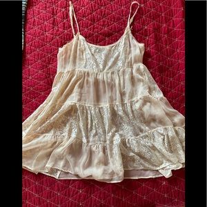 Free people Lace tunic/slip